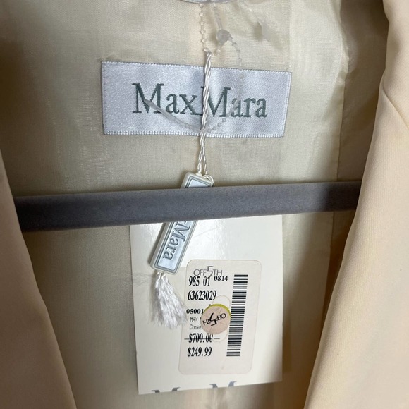NWT MAXMARA VINTAGE Virgin Wool 90s Blazer - Picture 2 of 7